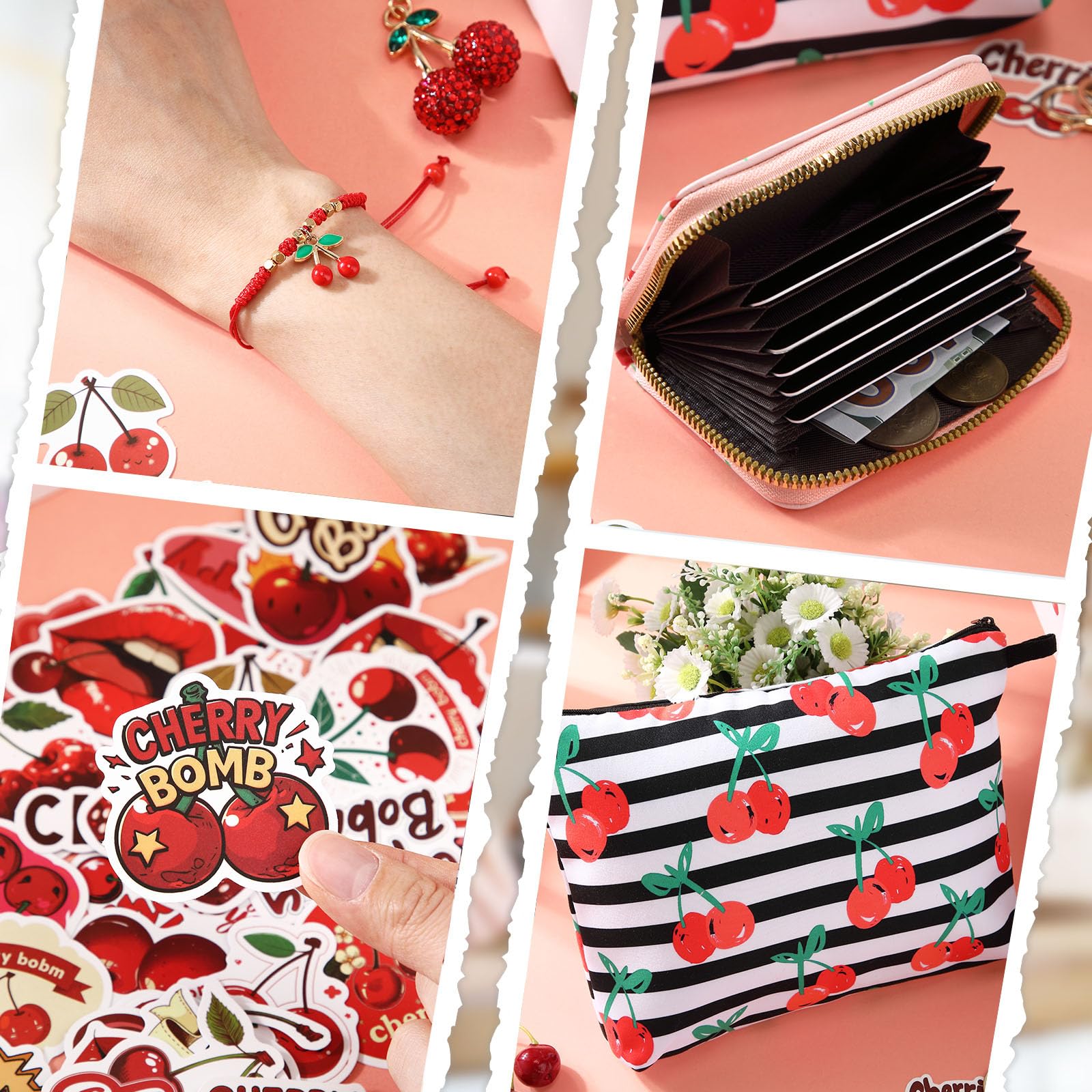 Landical cherry gift socks offer breathable comfort for all-day wear.