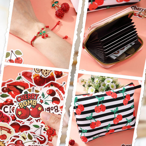 Landical cherry gift socks offer breathable comfort for all-day wear.