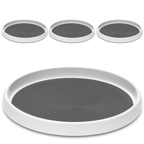LANDNEOO 12-inch turntable on kitchen shelf for easy access to spices