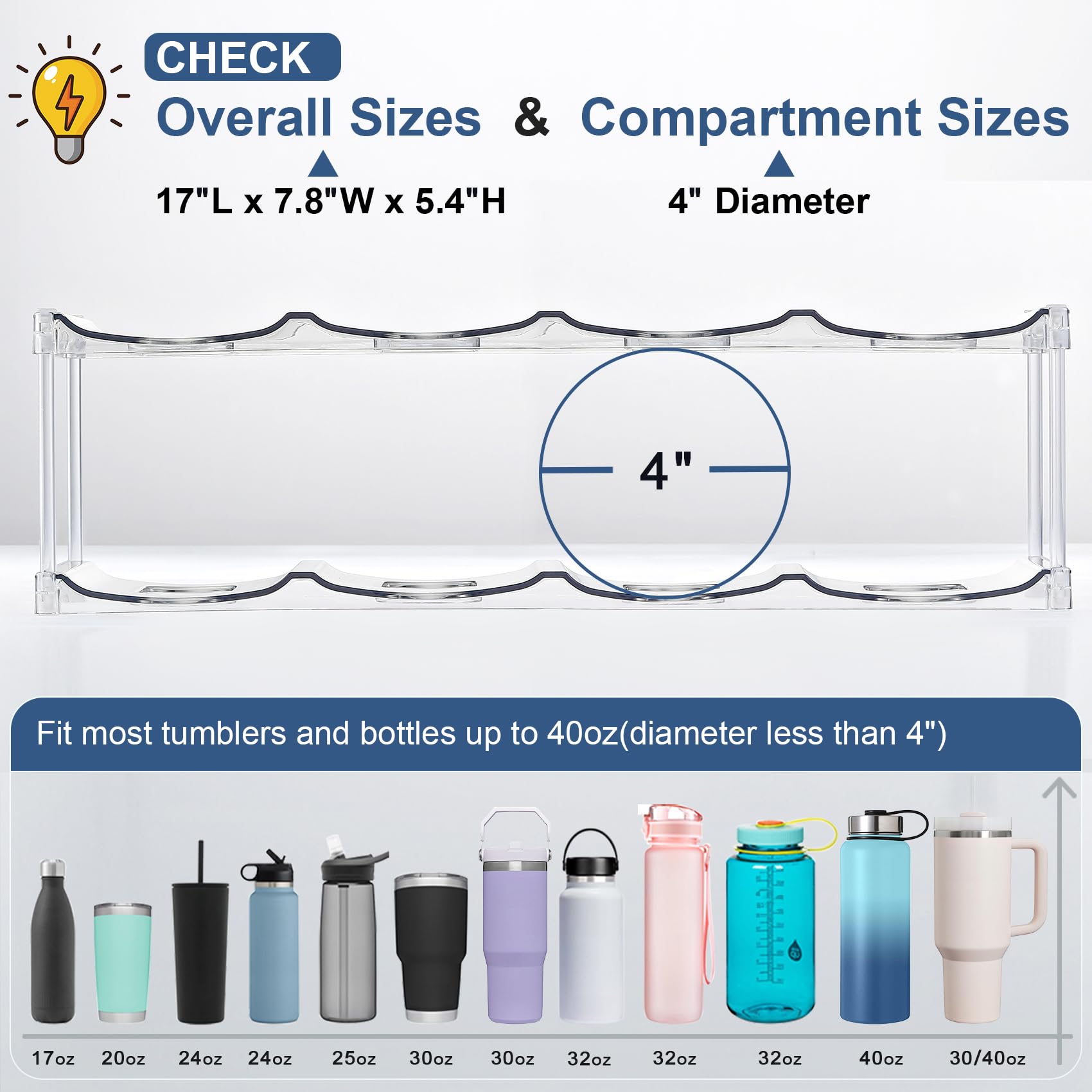 LANDNEOO fits 30oz wide-mouth bottles like YETI and STANLEY.