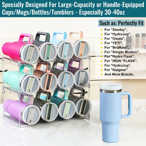 LANDNEOO clear acrylic material highlighting modern home organization