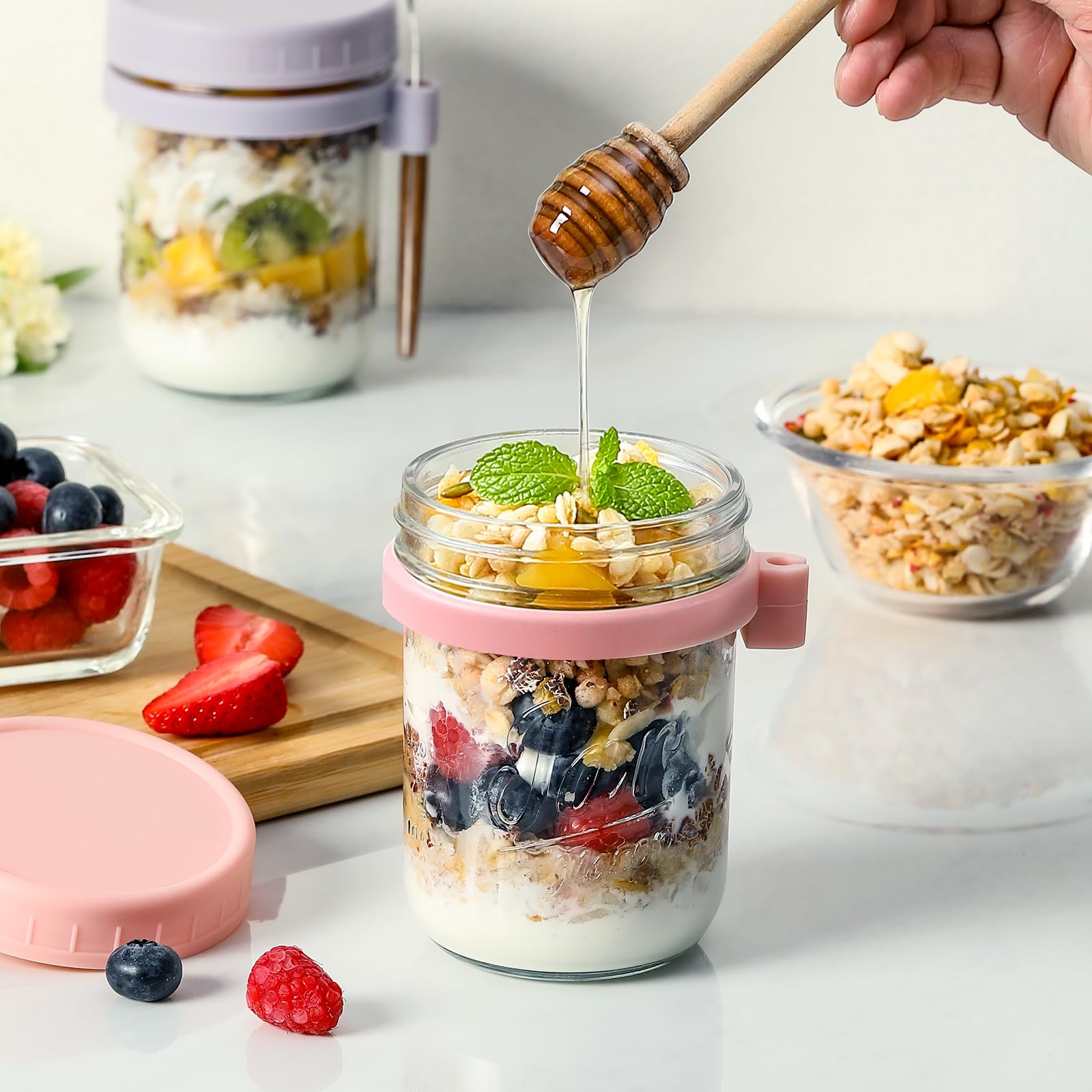 LANDNEOO dishwasher-safe borosilicate glass simplifies care and storage