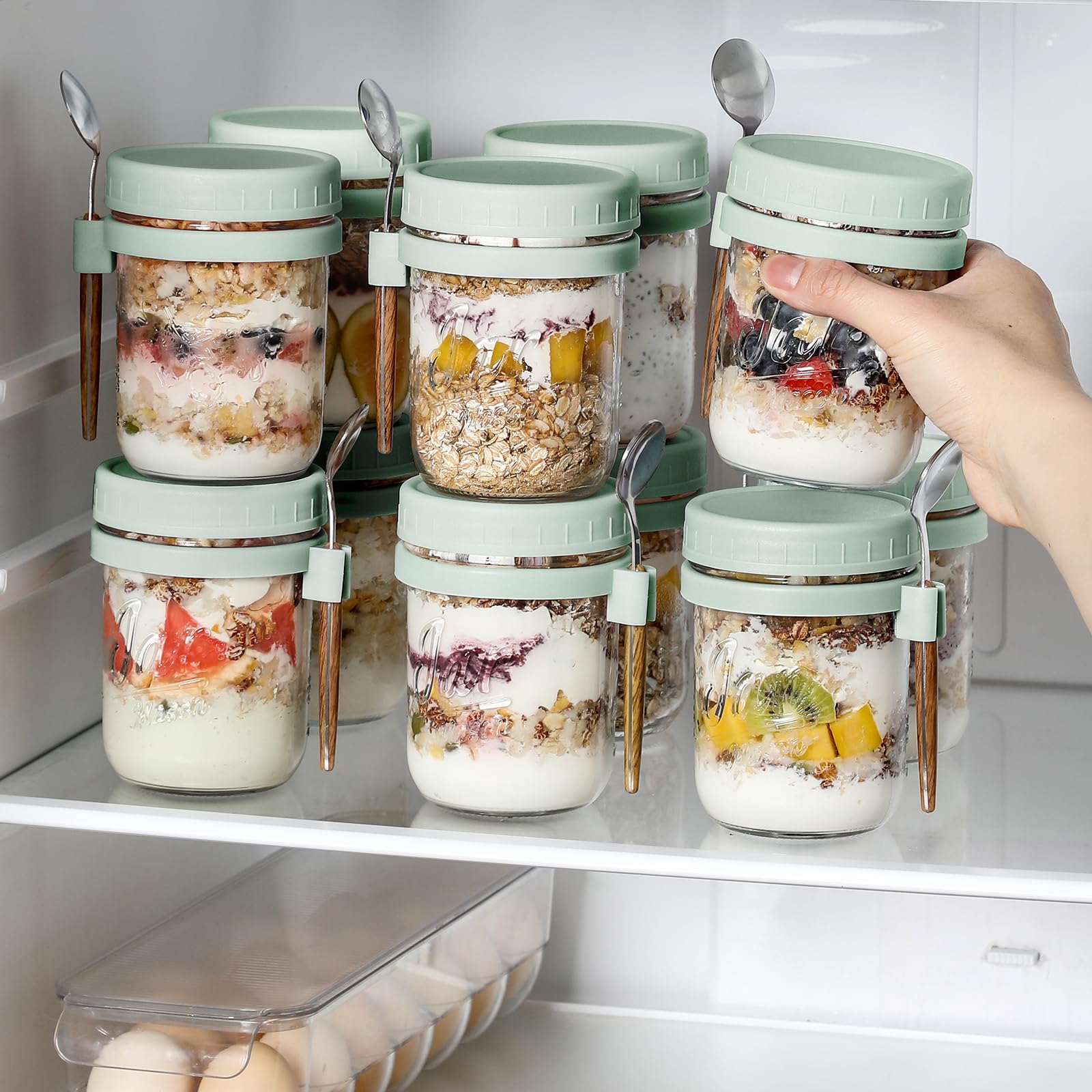 LANDNEOO dishwasher safe jars simplify cleaning after use.