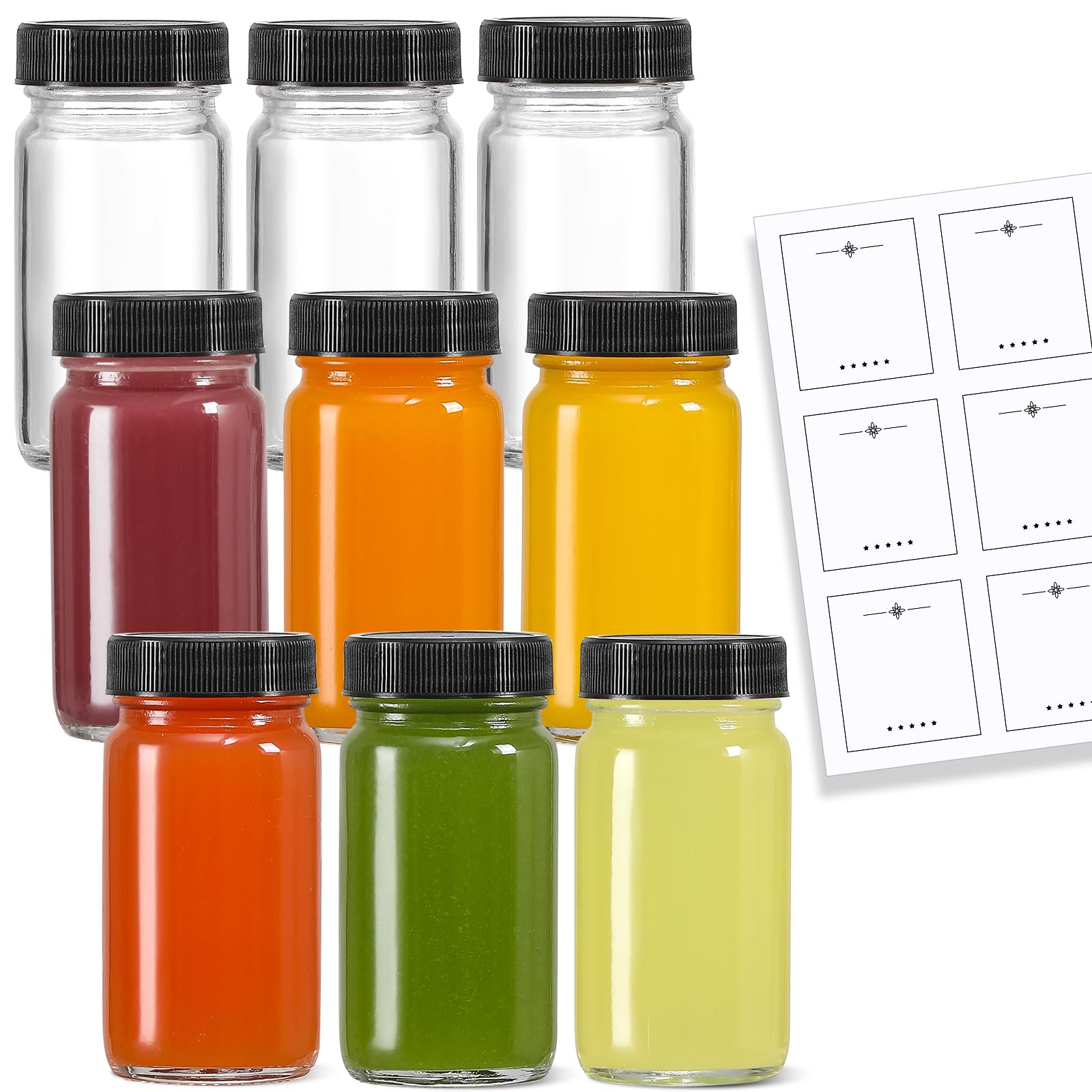 LANDNEOO eco-friendly reusable glass bottles offer a durable, sustainable option.