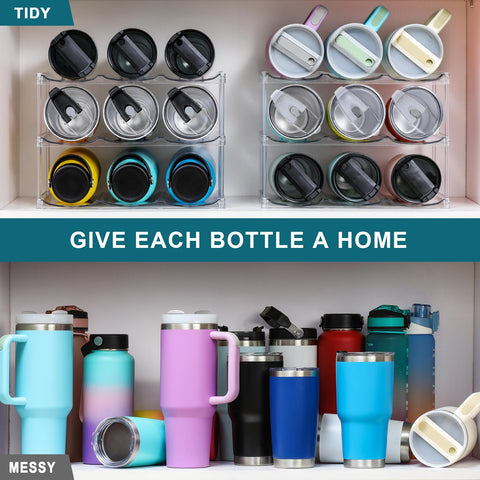 LANDNEOO wide-tumbler-fit holds 32oz wide-mouth bottles like YETI, STANLEY, Hydro Flask