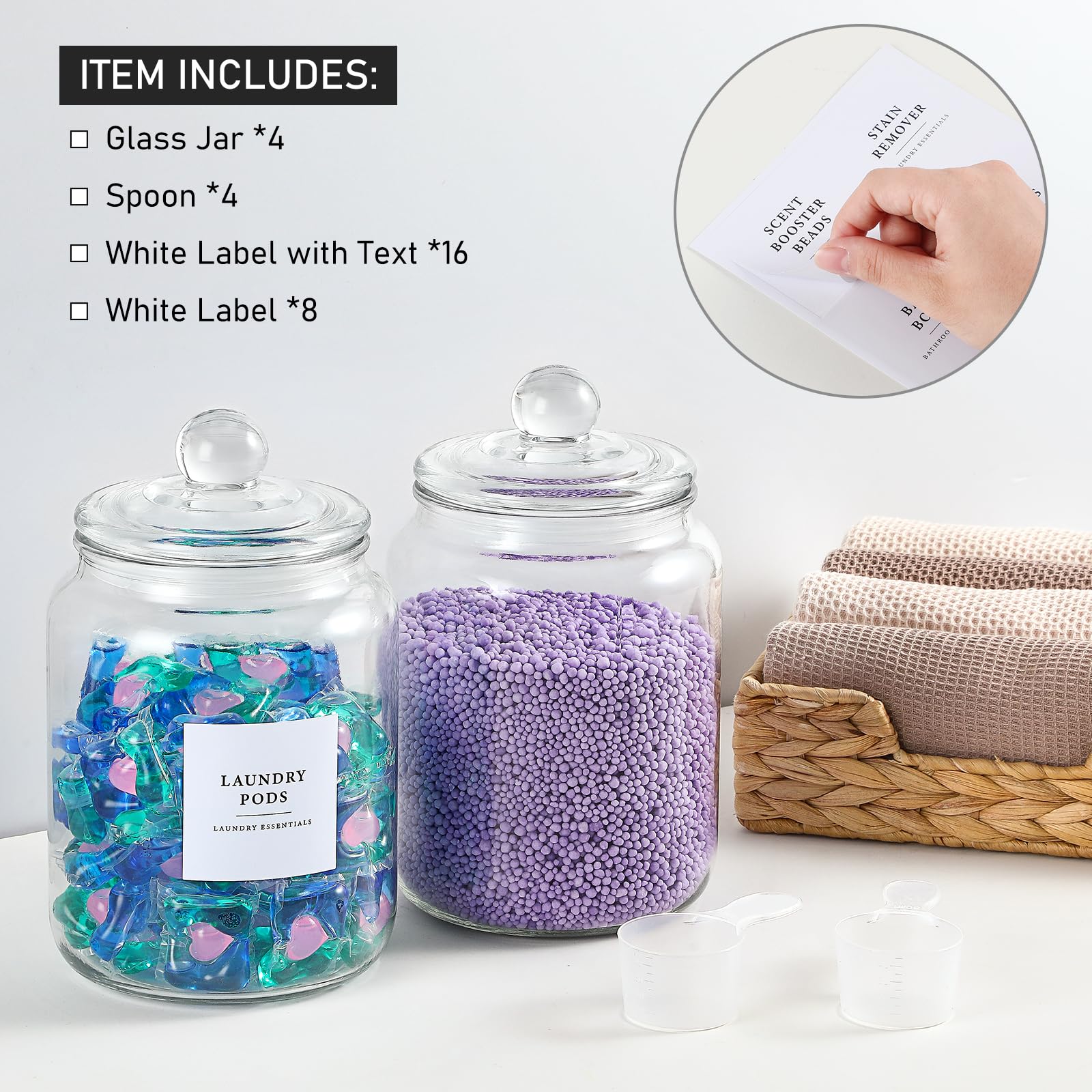 LANDNEOO white label stickers for effortless labeling and organization.