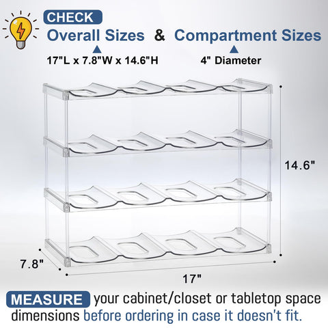 LANDNEOO bottle holder pantry view shows versatile storage for cans and bottles