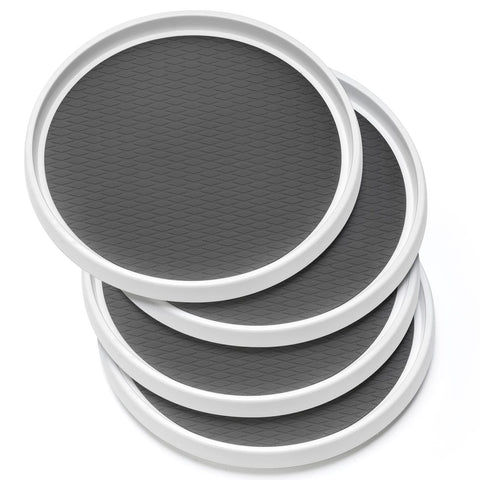 LANDNEOO 10-inch turntable with non-slip surface offers organized kitchen storage.