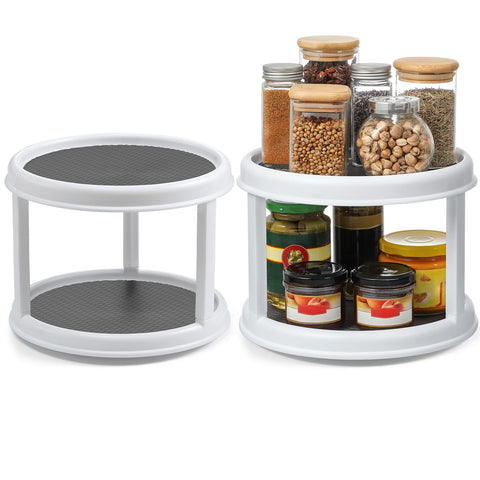 LANDNEOO multiuse rotating rack boosts accessibility and reduces clutter