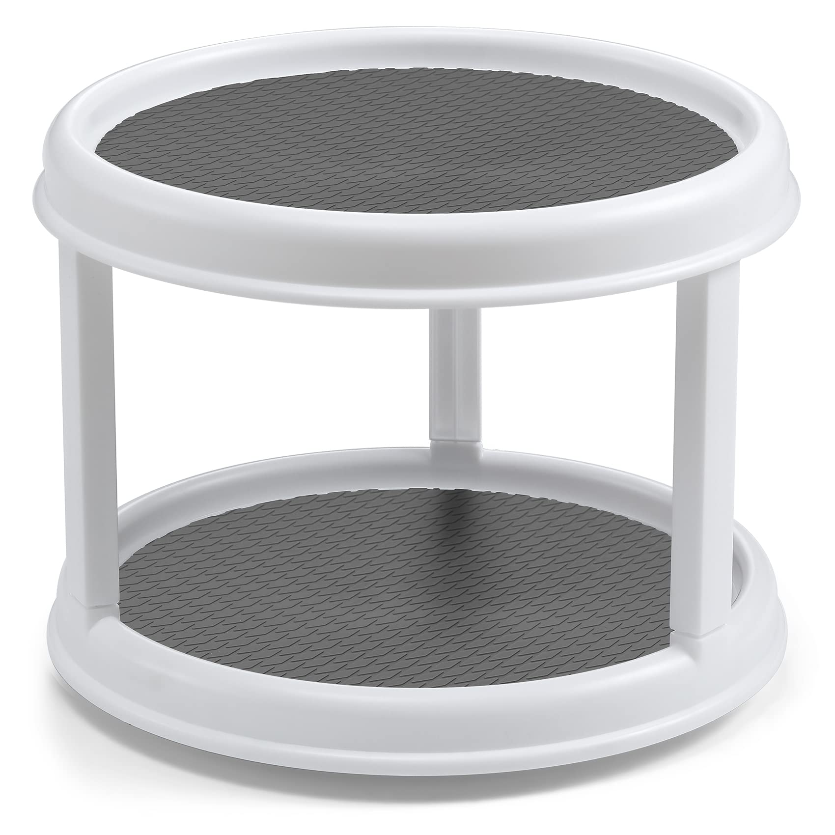 LANDNEOO tabletop office spin rack stores small supplies neatly