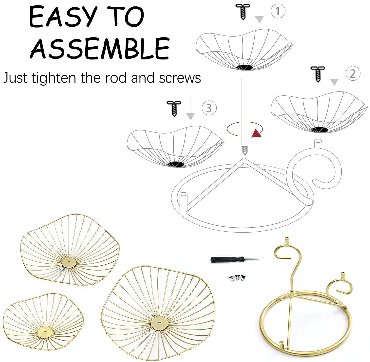 LANDTOM decorative stand perfect for wedding or party table displays