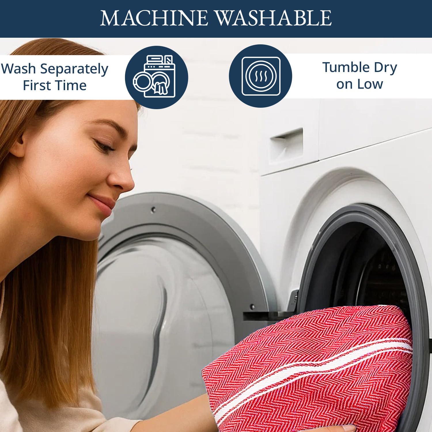 LANE LINEN dishcloths and hand towels for versatile kitchen tasks