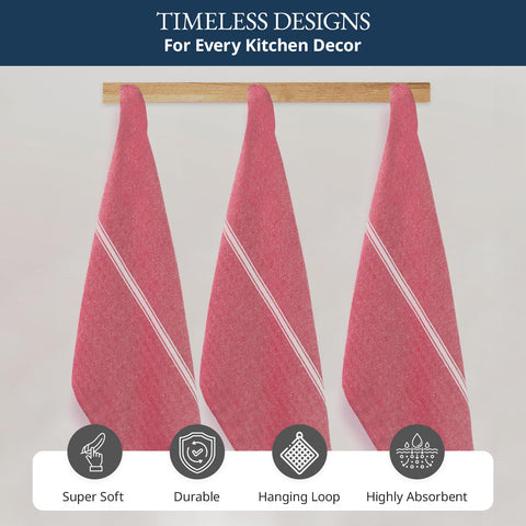LANE LINEN towels retain color and softness after washing
