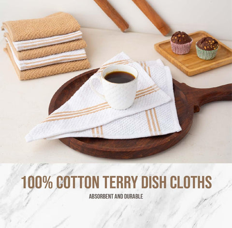 Lane Linen with hanging loop keeps towels organized on the rack