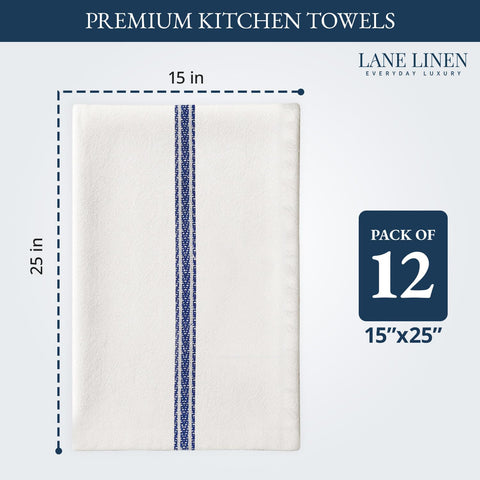 Lane Linen absorbent cotton close-up highlights durability and softness.