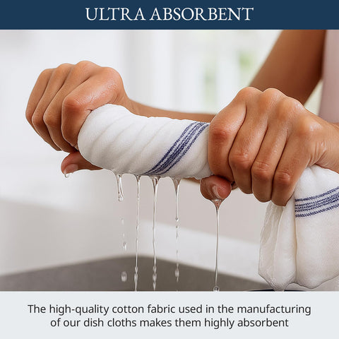 Lane Linen multipurpose design towel for dishes, hands, or napkins.