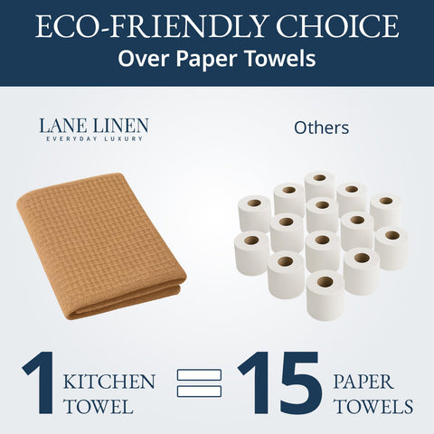 LANE LINEN multi-purpose kitchen cloth for towels or napkins