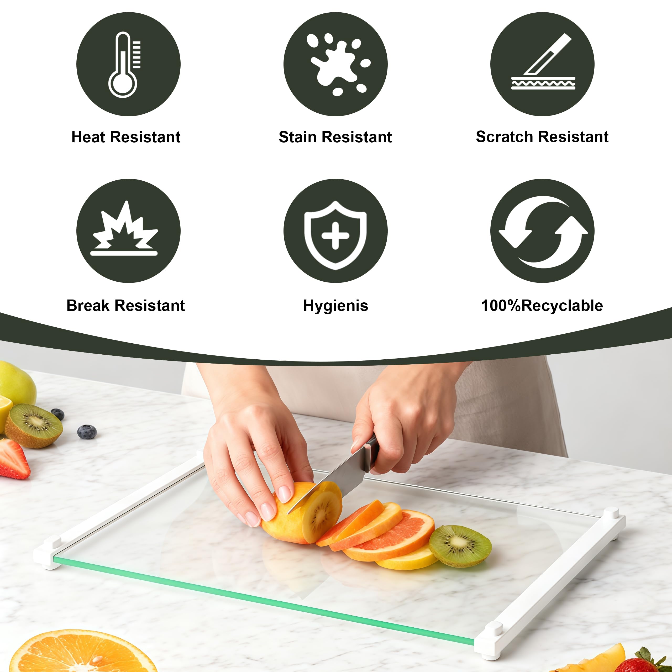 LANGBOHOS dishwasher-safe label with water imagery indicates easy cleaning