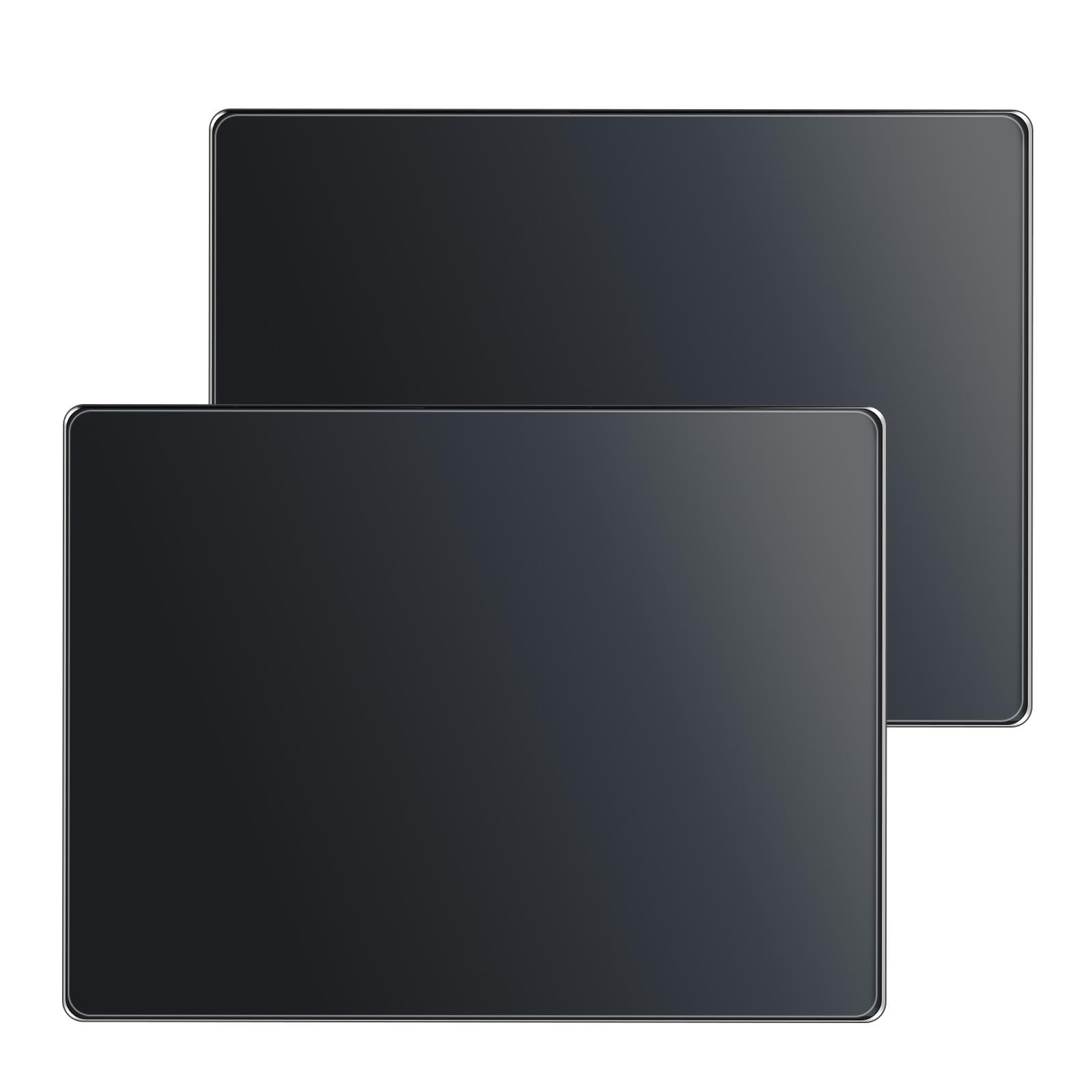 LANGBOHOS glass cutting board large 16x12 in black with sturdy surface for heavy prep