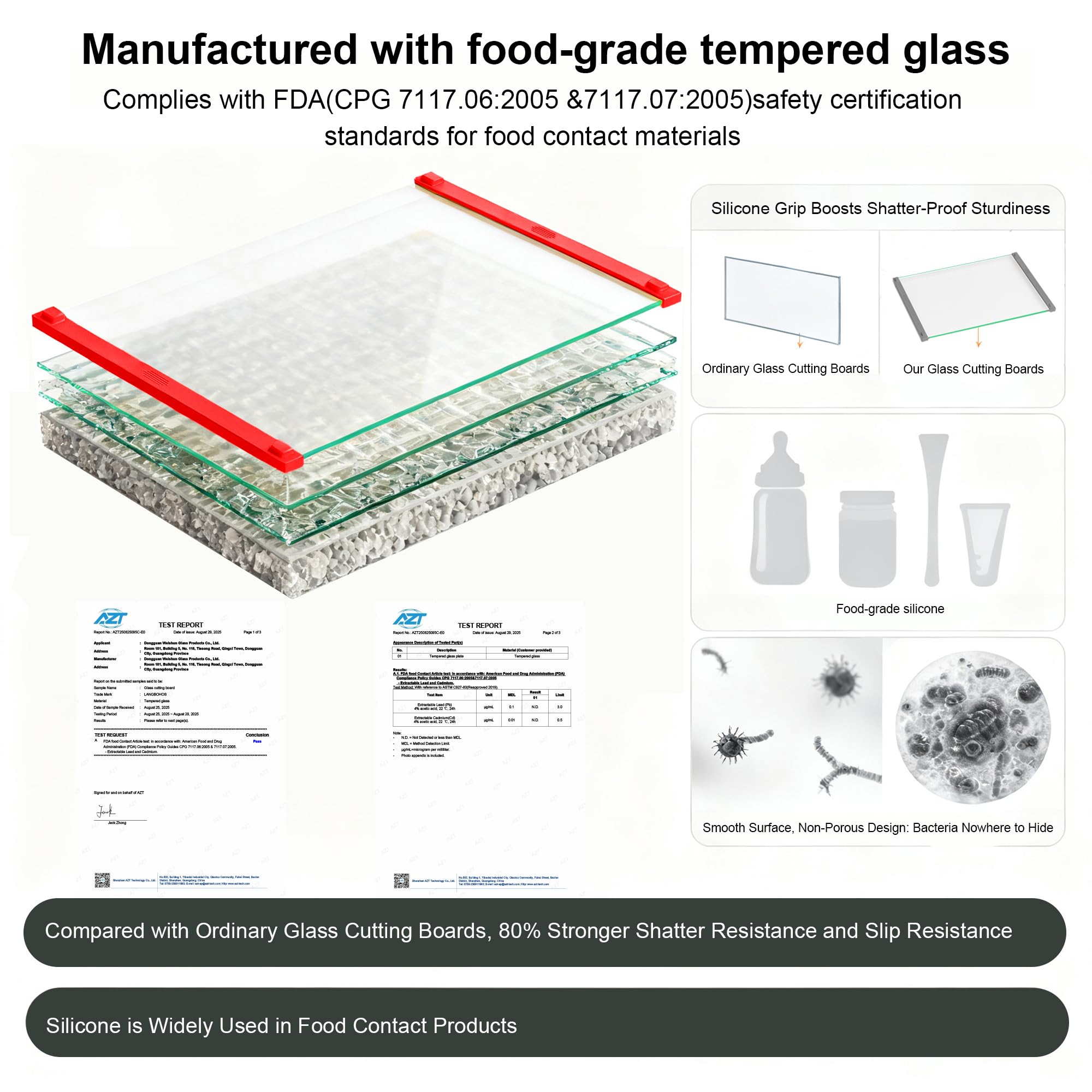 LANGBOHOS multifunctional board red serves as tray or mat