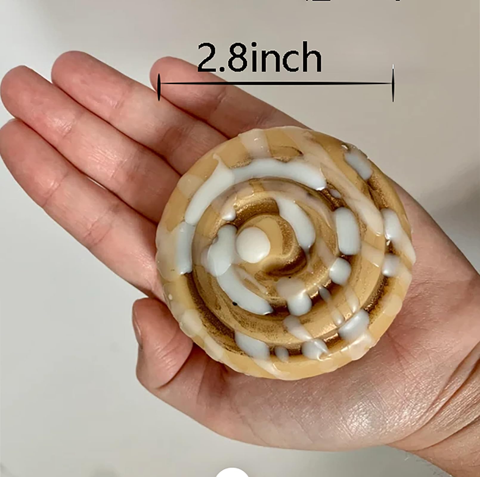 Langjitianya silicone mold showing non-stick surface for easy release.