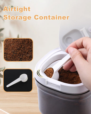 LangMingde easy-clean canister with removable lid