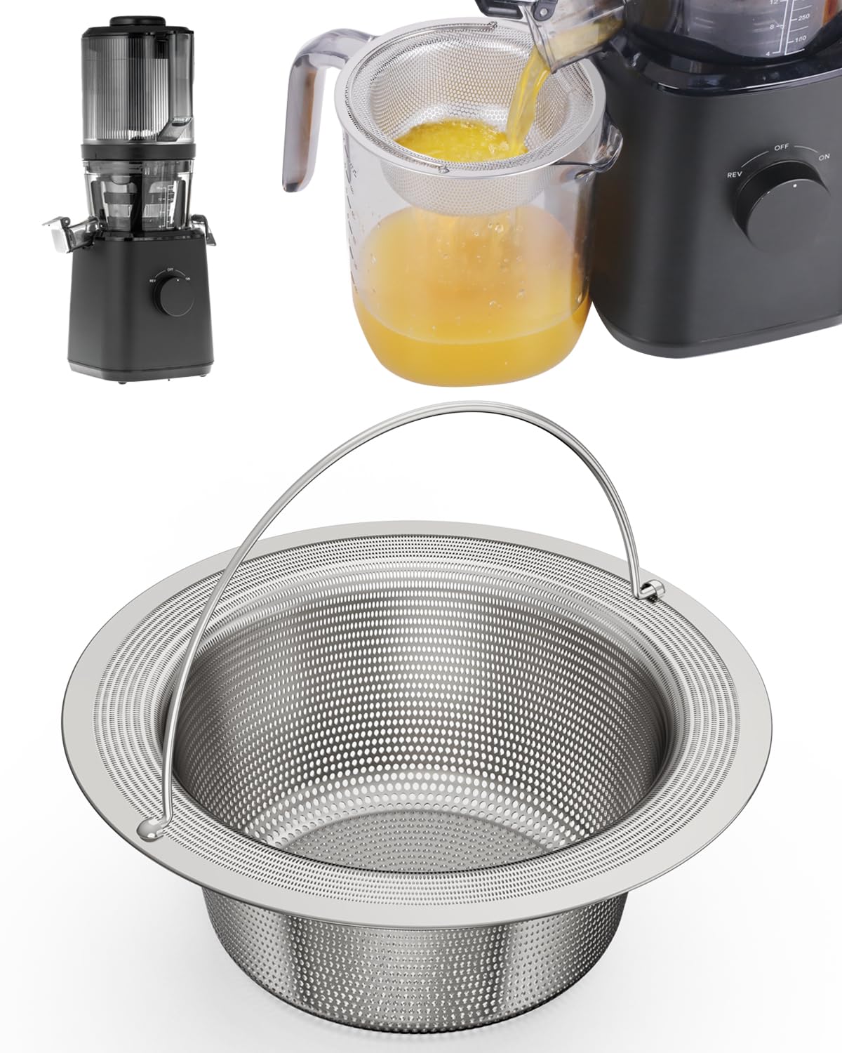LANGZIHT pulp strainer for Nama J2 on a clean countertop, enabling smoother juice.