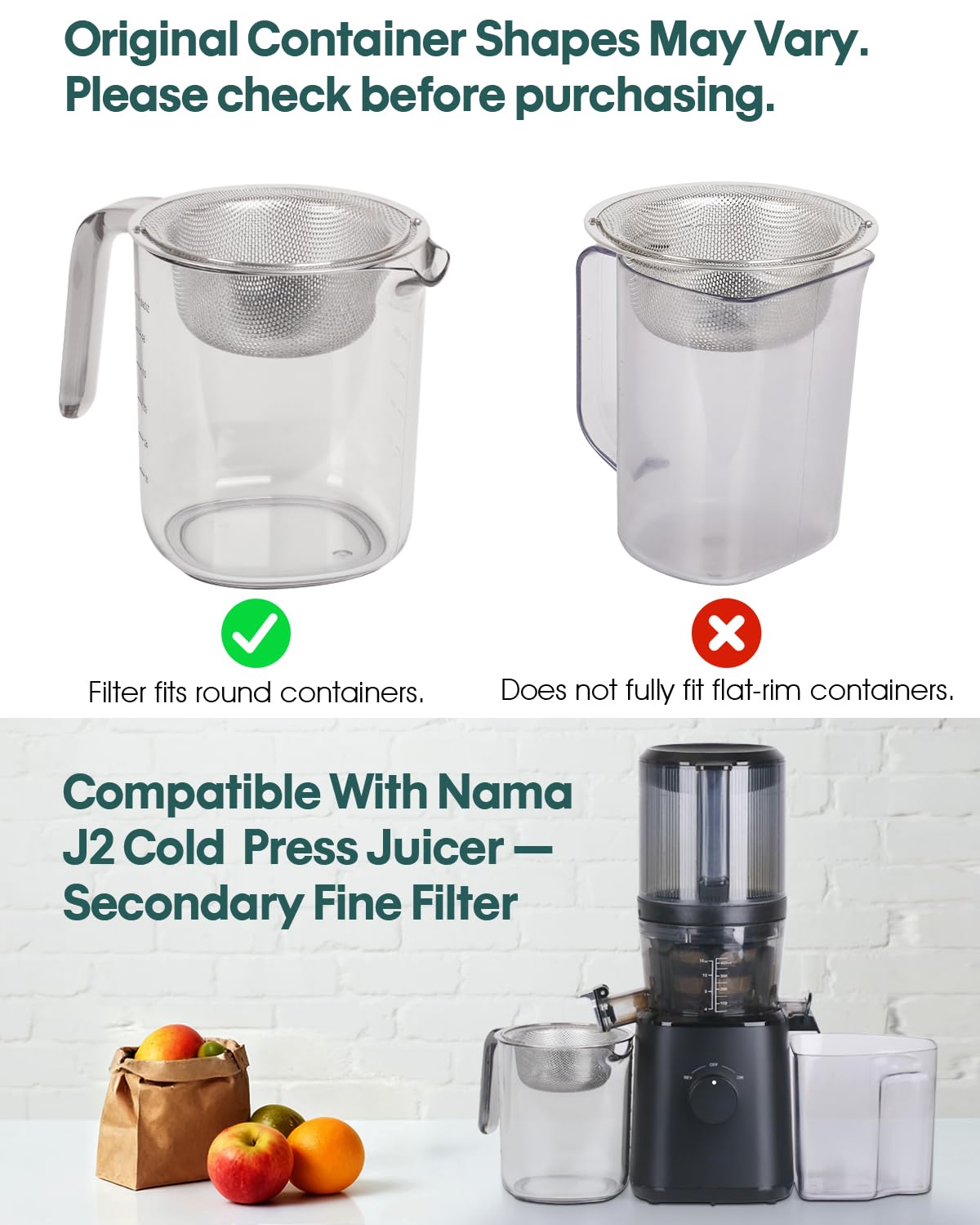 LANGZIHT secondary fine filter for Nama J2 improves juice clarity and mouthfeel.