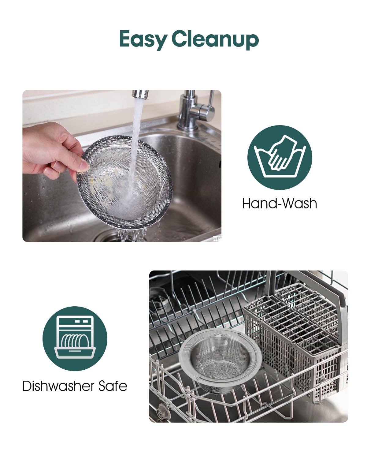 LANGZIHT wide rim rests on cups, freeing hands during juicing.