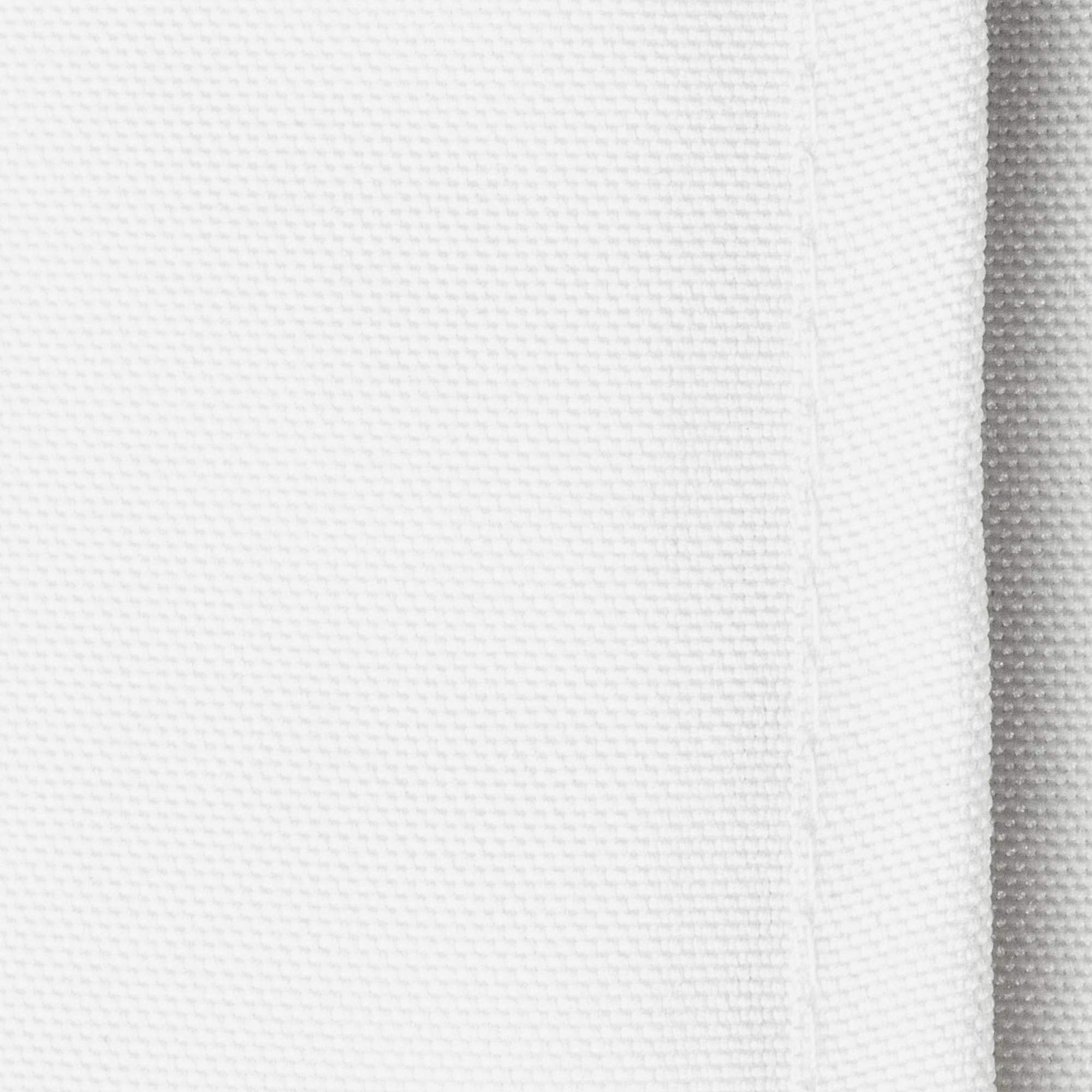 Lann's Linens close-up shows stain-resistant 180 GSM polyester texture.