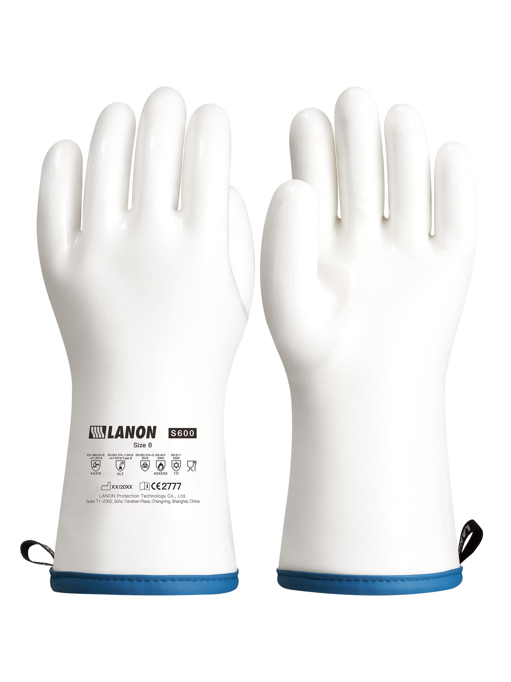 LANON Liquid Silicone Gloves for oven heat resistance and safe handling.