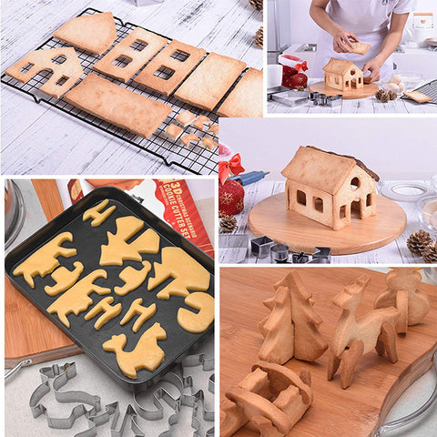 LANSKYWARE reindeer cutter shapes delightful seasonal treats for kids