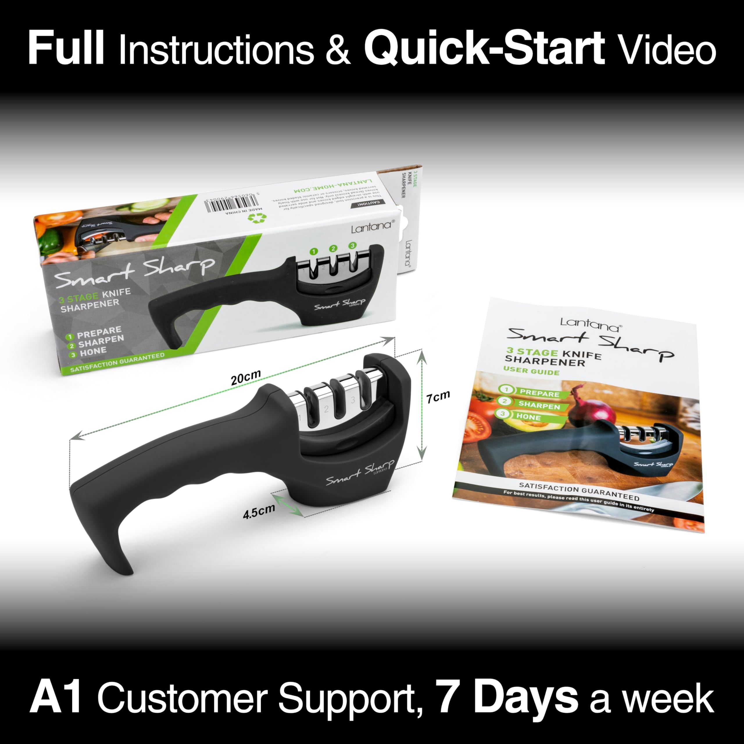 Lantana Smart Sharp kitchen-use setup used during everyday meal prep.