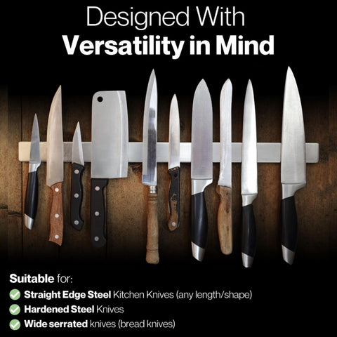 Lantana Smart Sharp wide-serrated-blade stage suitable for bread knives.
