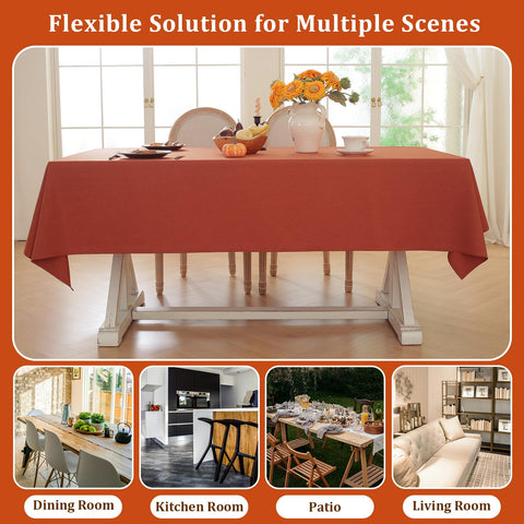 Laolitou outdoor indoor use tablecloth versatile for parties and celebrations.