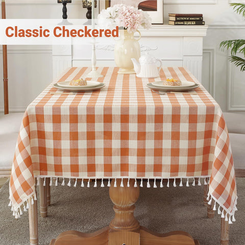Laolitou tassel edge design elevates table decor with a refined, playful fringe.