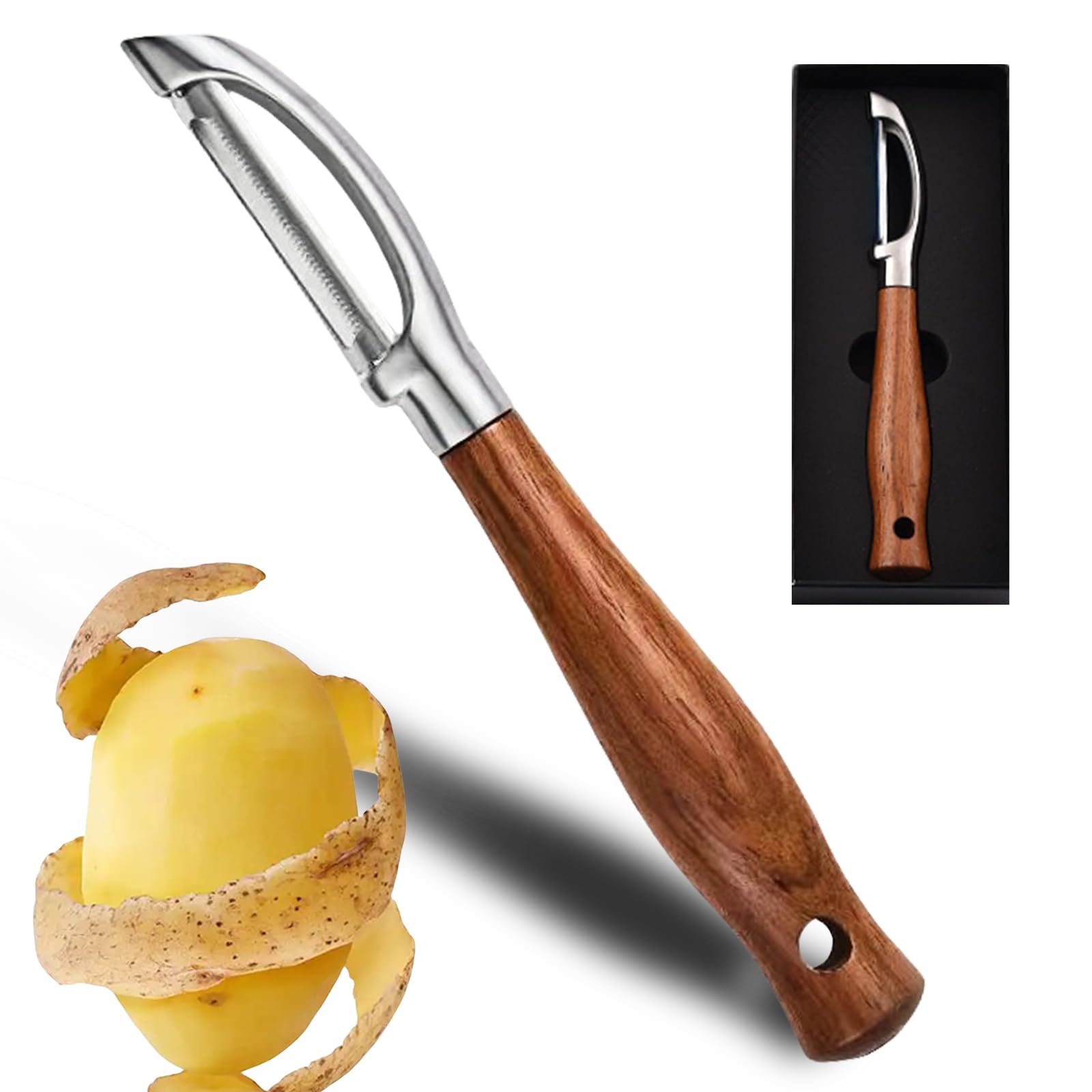 Laoxiongtou professional potato peeler with stainless steel blade for efficient peeling