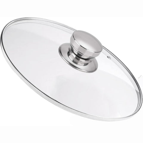 Laplad 8inch tempered glass lid for clear view while cooking