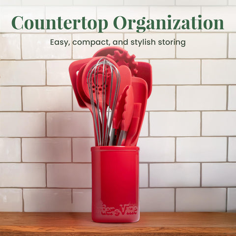 Larder & Vine PFAS-free utensils promote safer cooking