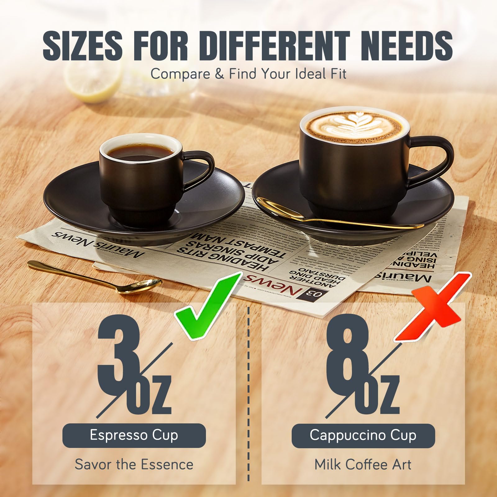 Lareina porcelain keeps coffee temperature with balanced heat retention.