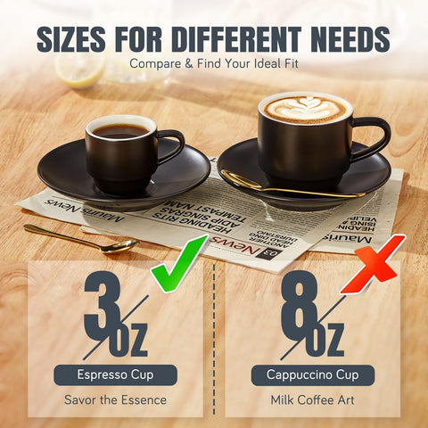 Lareina porcelain keeps coffee temperature with balanced heat retention.