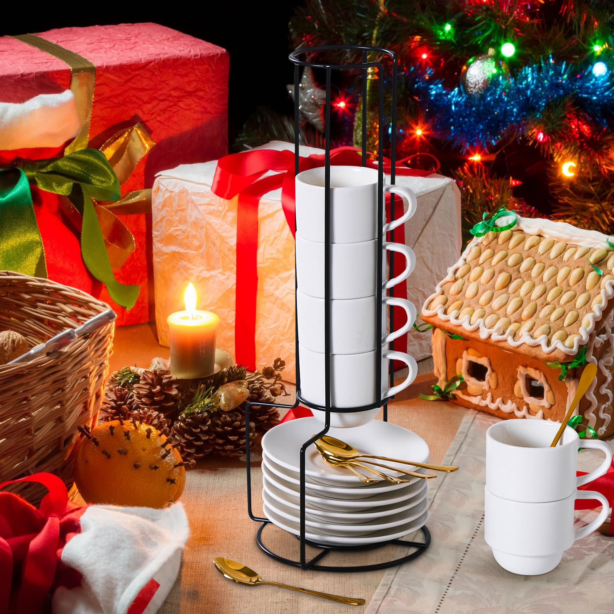 Lareina dishwasher-safe lead-free porcelain supports daily use.