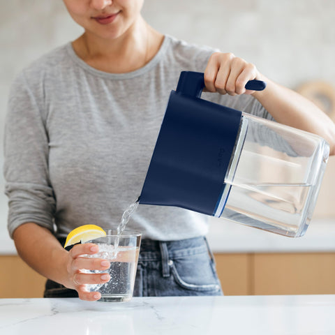 LARQ PureVis smart water tracking app helps monitor intake.