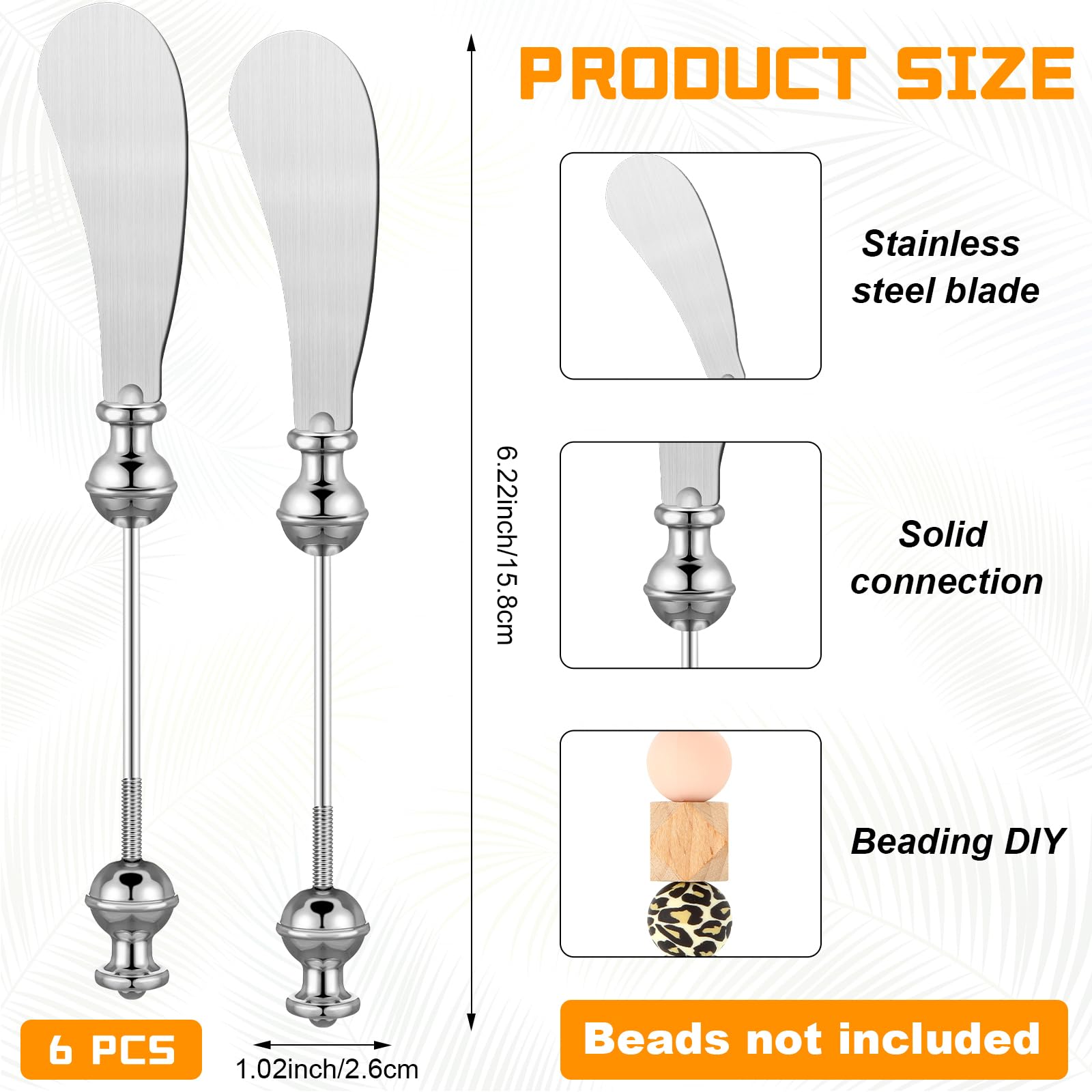 Lasnten stainless steel cheese spreader knife highlights durability and rust resistance for everyday use.