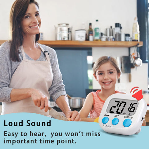 Lasubst digital timer pink 12-pack supports transitions and focused study sessions