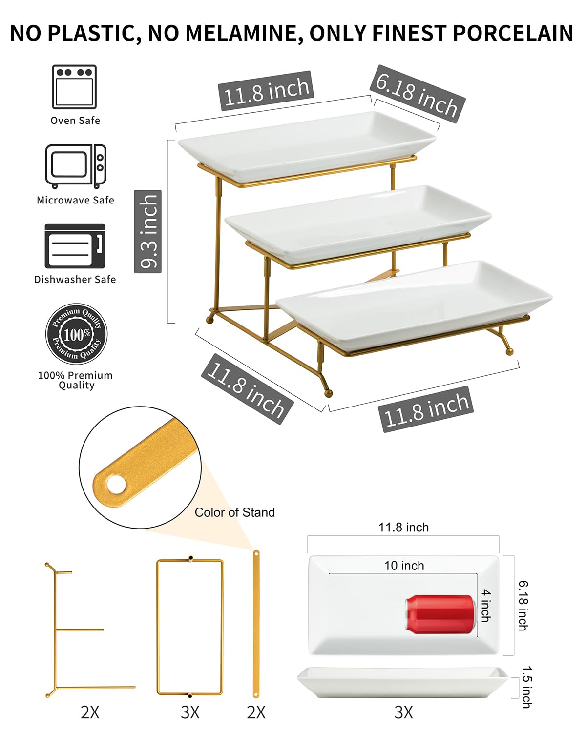 LAUCHUH collapsible rack stand enables versatile left or right display.
