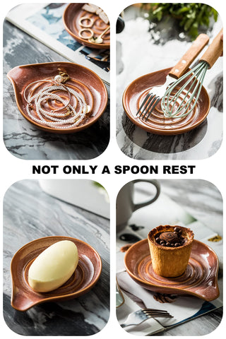 LAUCHUH dishwasher safe spoon rest is easy to clean