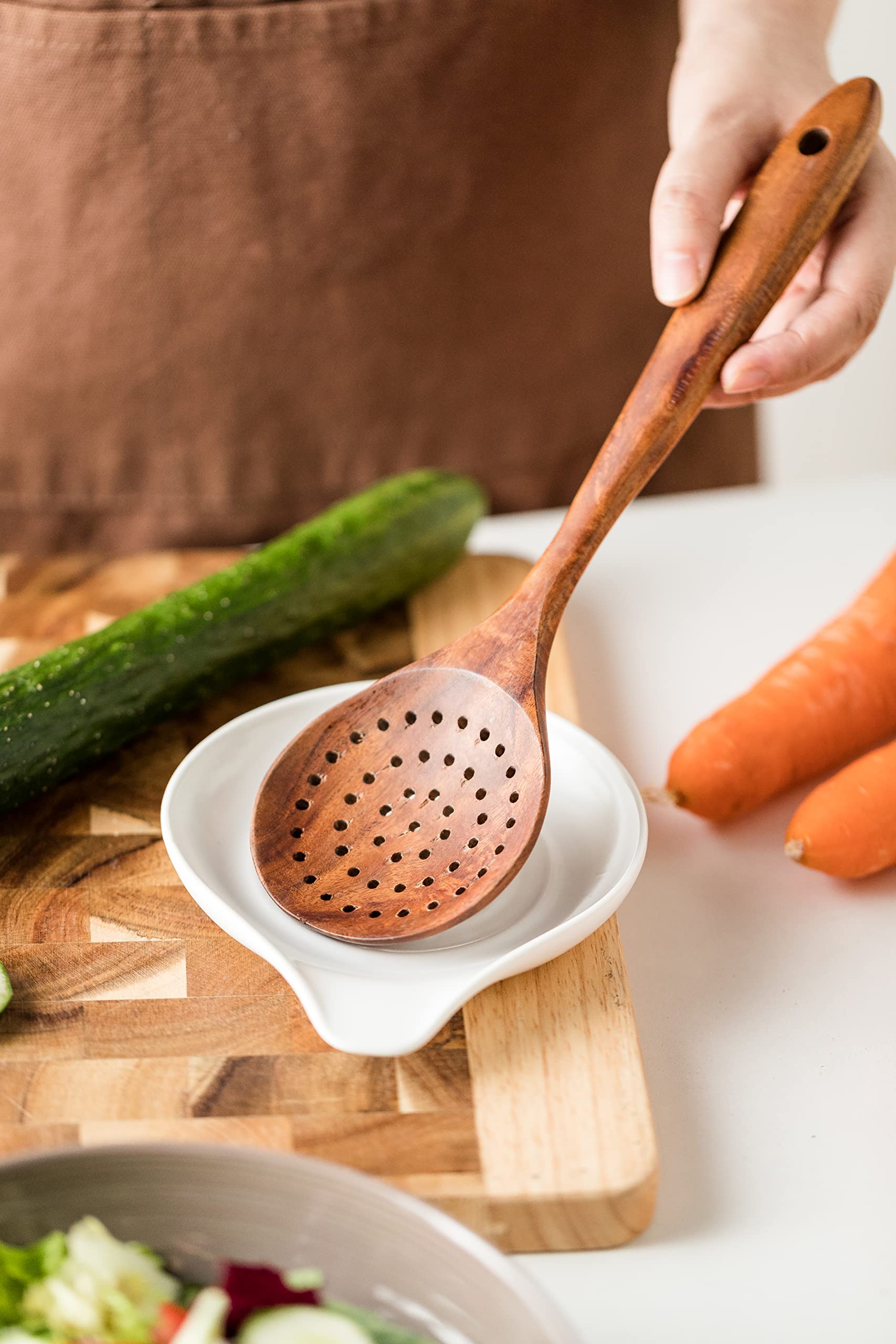 Lauchuh dishwasher-safe spoon rest for easy cleanup