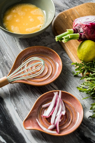 LAUCHUH spoon rest holds ladles, spoons, spatulas, and tongs