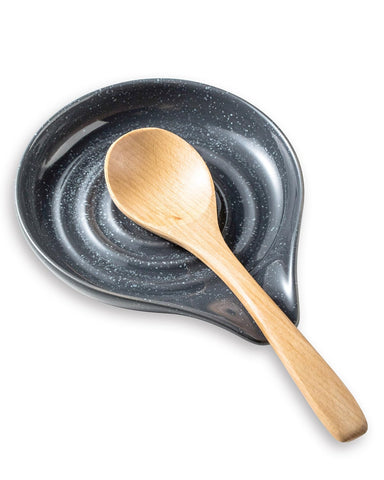 LAUCHUH spoon rest on stove top keeps utensils tidy during cooking.